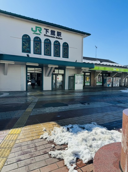 下館駅前の様子