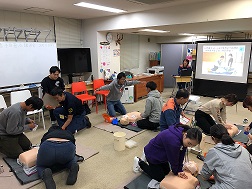 「応急手当普及講習」実施