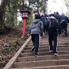 初！高尾山登山
