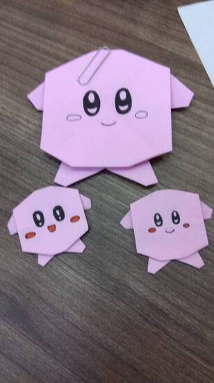 折り紙カービィ💛