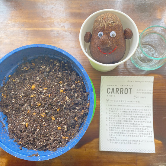 ヘアーラボとキャロット