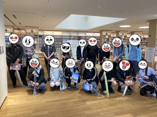 雨の日の避難訓練