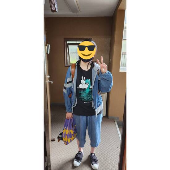 卒業生が遊びに来てくれました