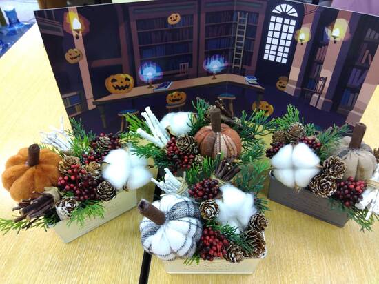 ハロウイン＆クリスマスアレンジメント