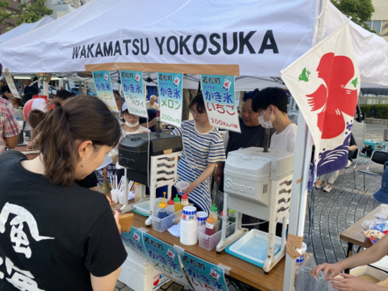 地元のお祭りでお手伝いをしてきました！