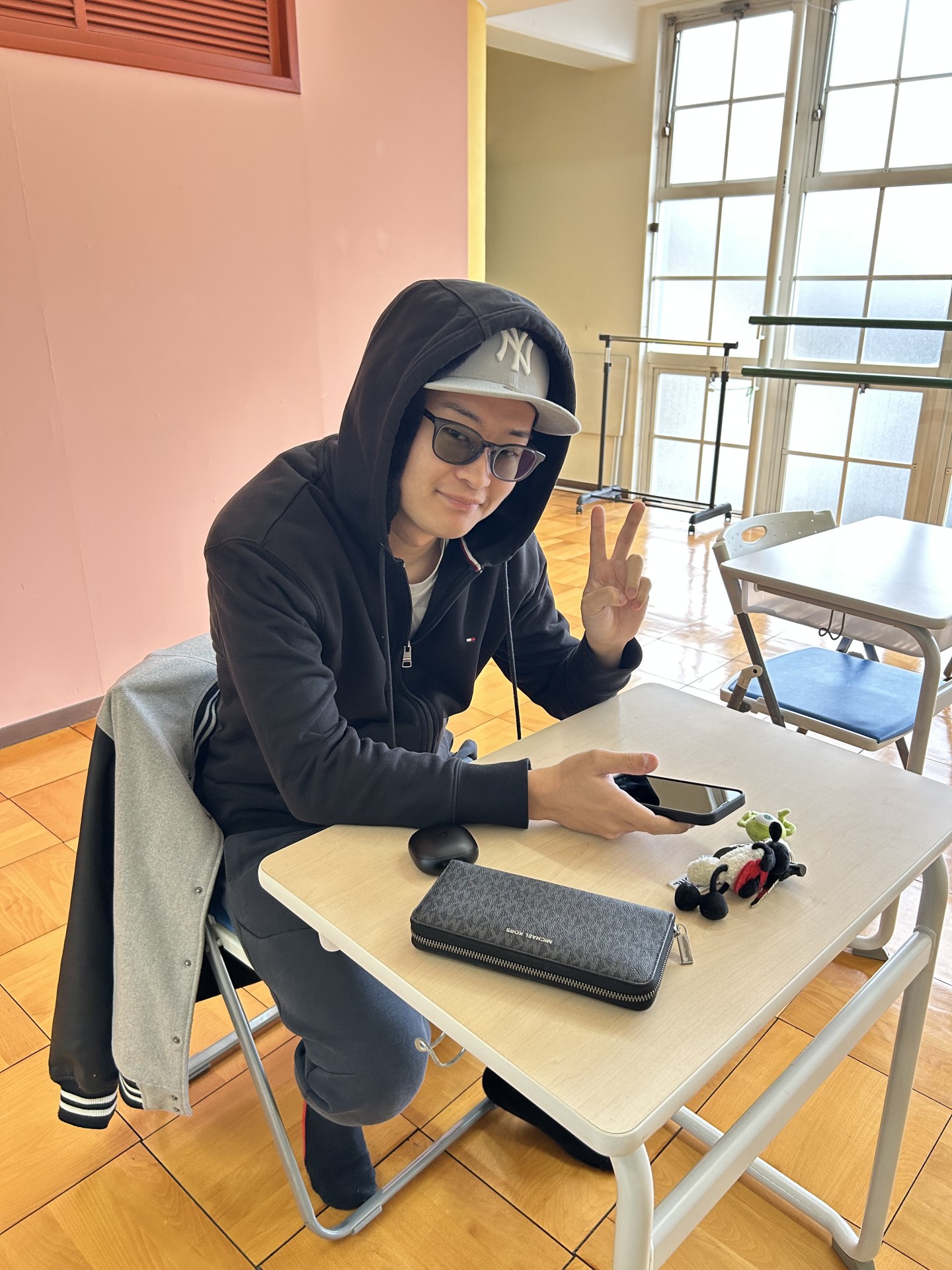 ひまだったので教室へ♪