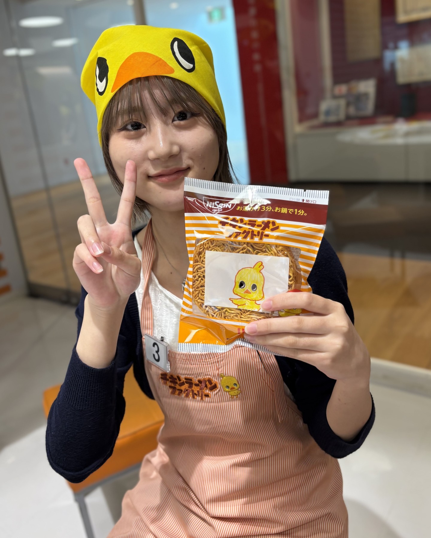 チキンラーメン作りに挑戦!