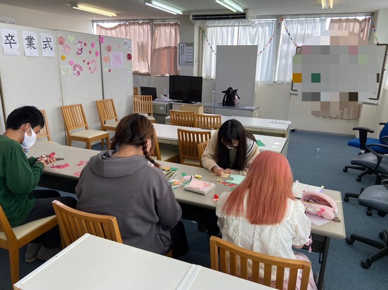 卒業式の準備で教室を素敵空間にしてくれました!【野田キャンパス】【通信制高校】