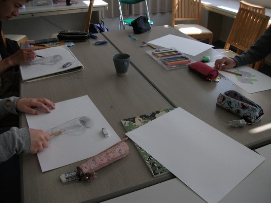 デッサンやイラストをみんなで描きました！ 【野田キャンパス】【通信制高校】