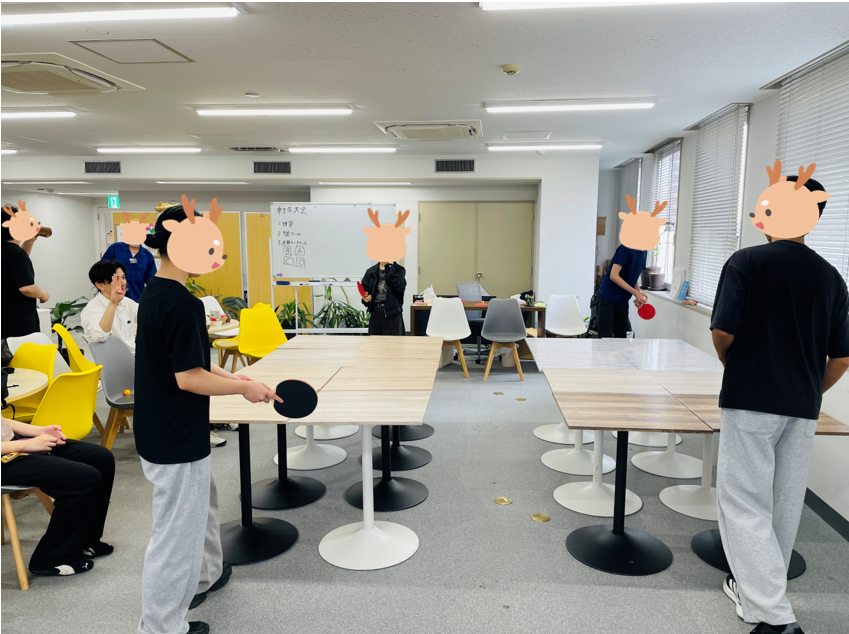 🏓キャンパスで卓球大会！