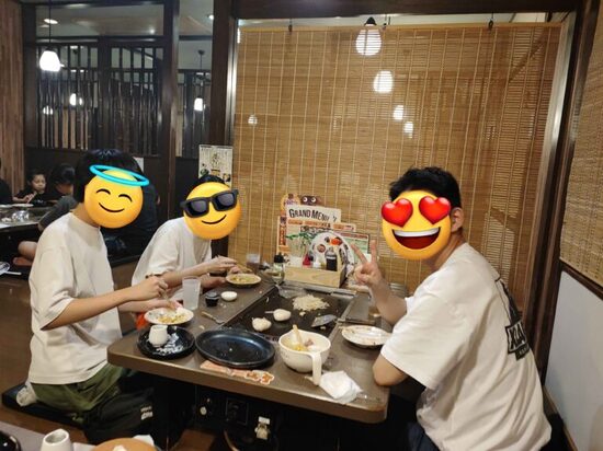 通信制高校卒業後は？社会人のSくんとの食事