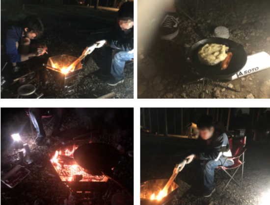 生活改善キャンプでの生徒の変化　1st Day