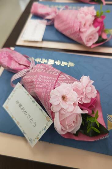 通信制高校　秋学期卒業式