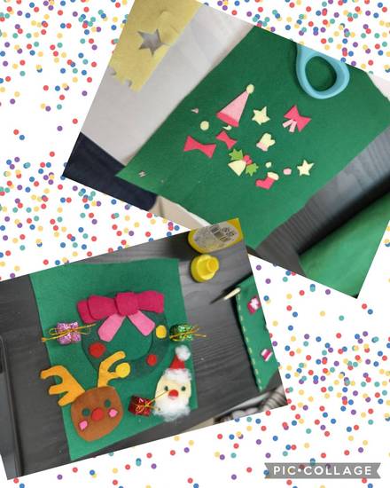 Xmas制作を行いました♪