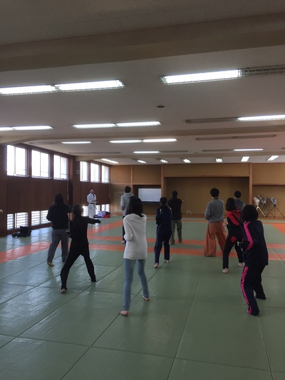 空手をやりました！