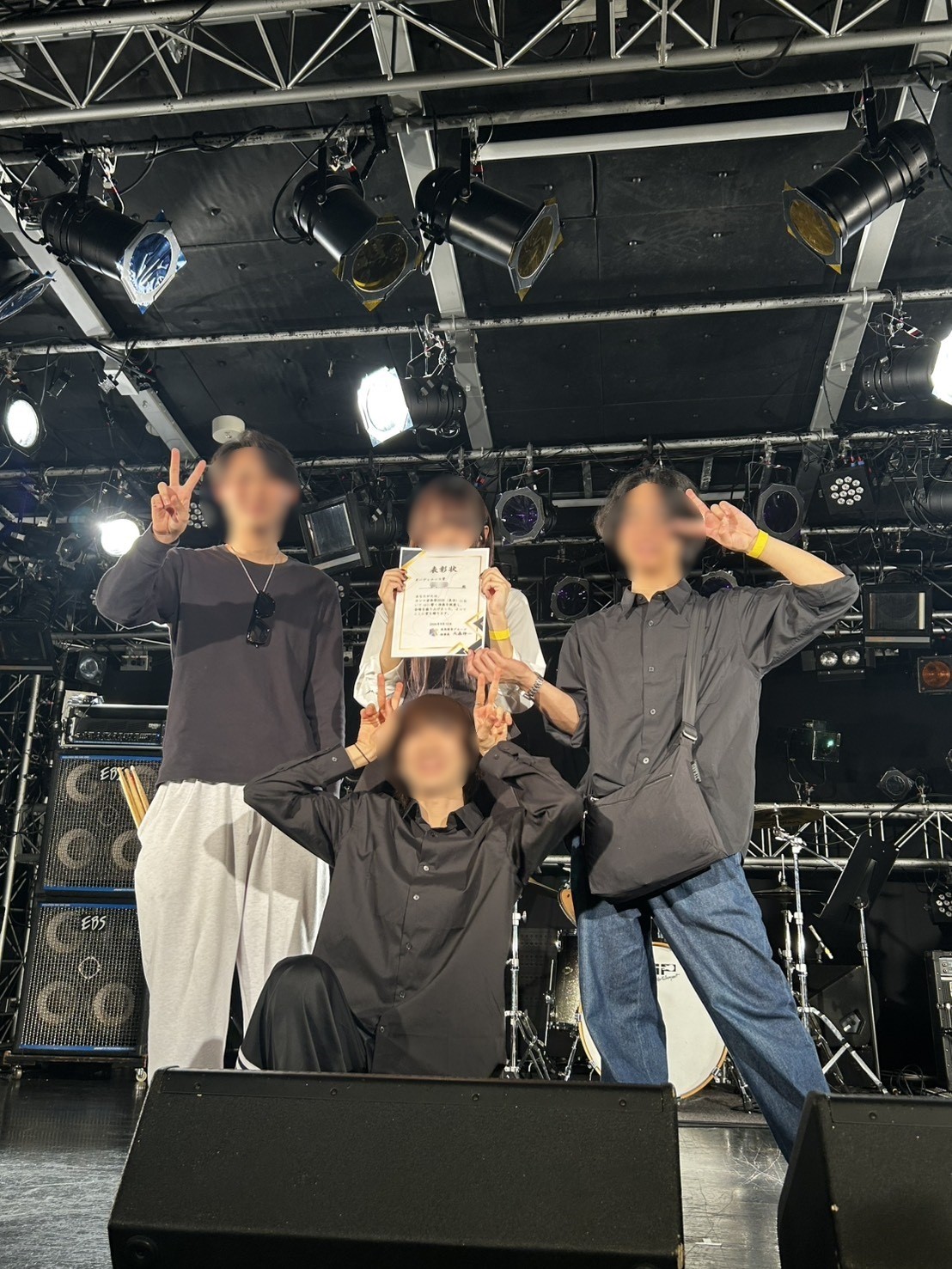 かしま音楽祭2026@東京に参加し、グループ『蜜柑』が “オーディエンス賞” を受賞しました!