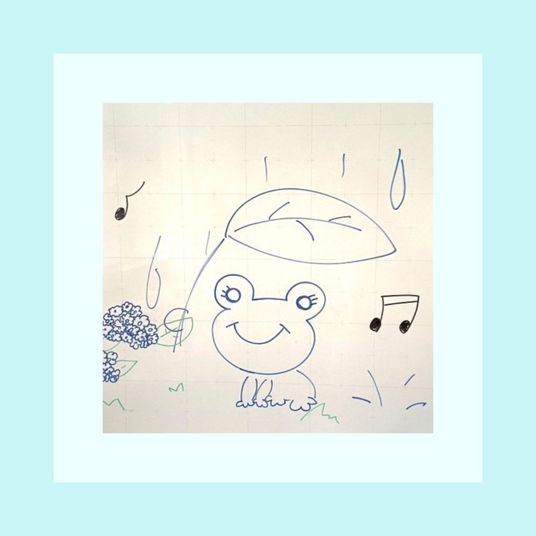 梅雨入り🐸