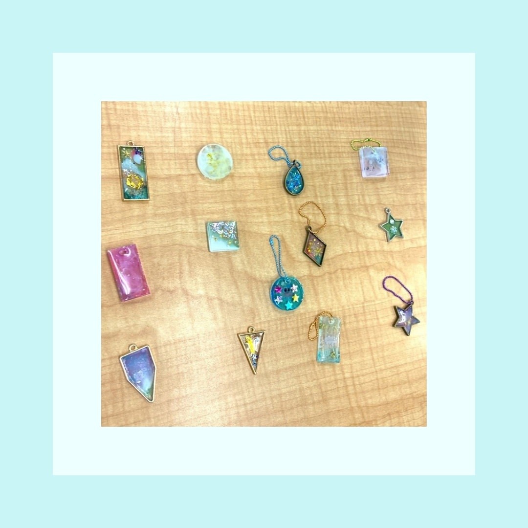 レジンアクセサリー制作✨
