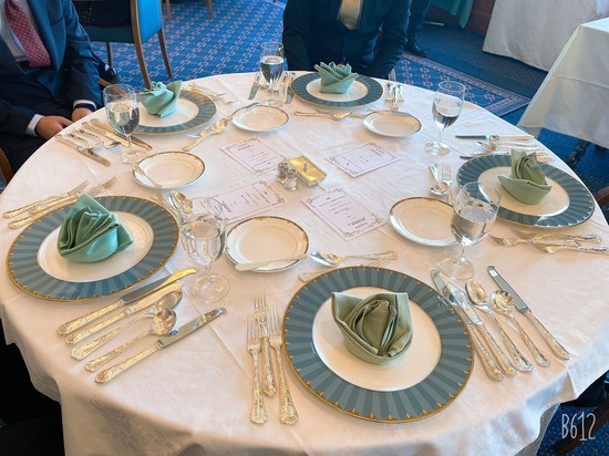 2月に行われたテーブルマナー！