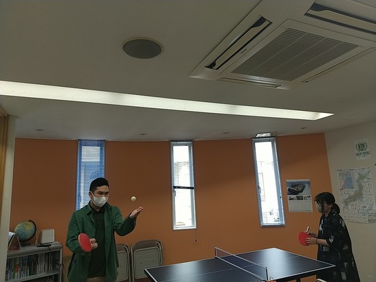 アクティビティ活動(卓球)