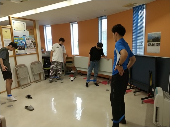 インナーマッスルトレーニング!!!(常総キャンパス特別活動 進路探求)