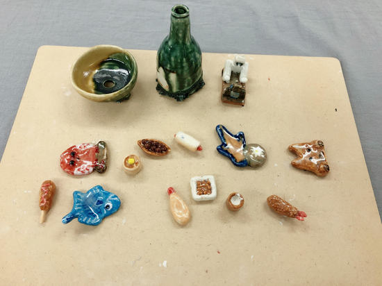 先月の箸置きが完成しました！